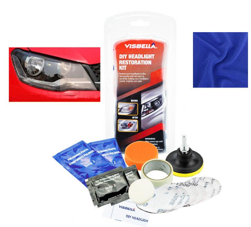 Premium Headlight Restoration Kit ( satisfication guarantee)