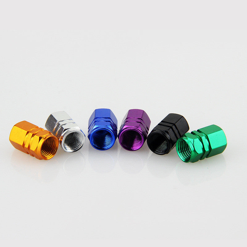 Aluminum Alloy Car Wheel Tyre Tire Valve Rim Stem Caps